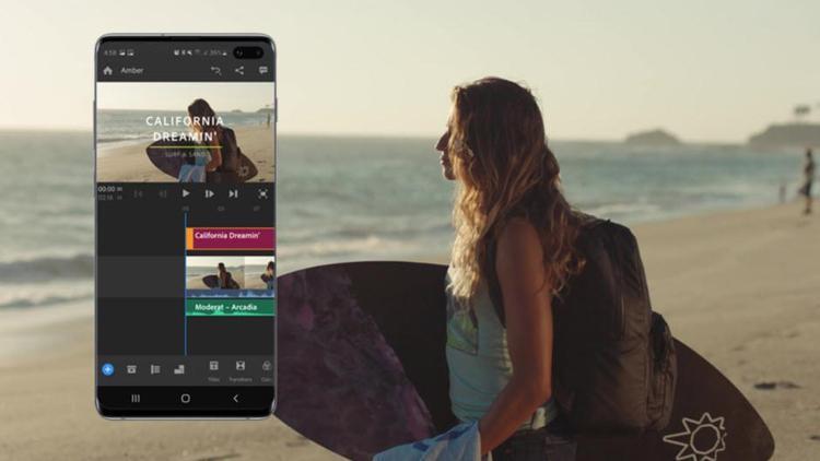 Adobe Premiere Rush for Galaxy kullanıcılara sunuldu