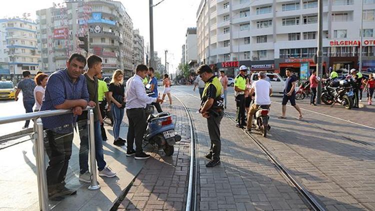 Polis geldi vatman güldü