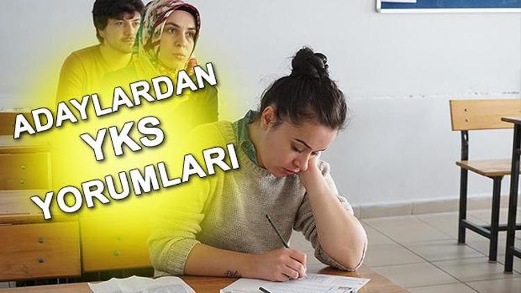 YKS sonrası adaylarda sınav yorumları Türkçe ve Matematik testi nasıldı