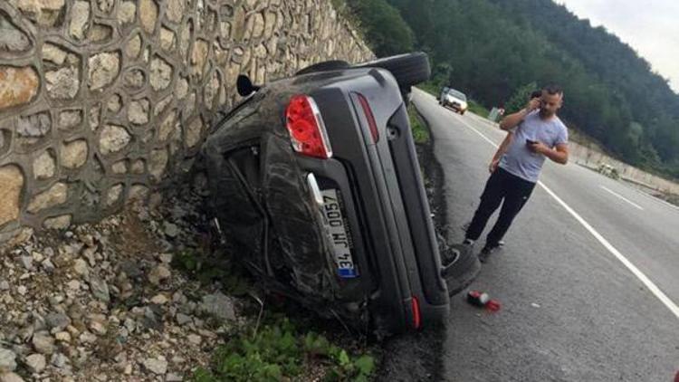 Zonguldakta yağmur kazaları: 14 yaralı