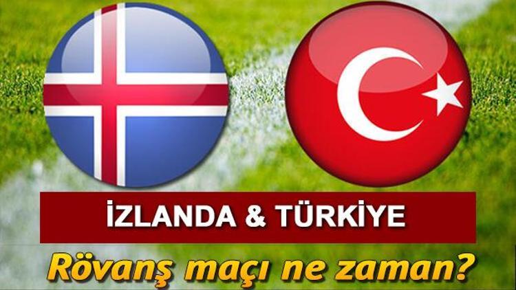 Türkiye-İzlanda rövanş maçı ne zaman oynanacak