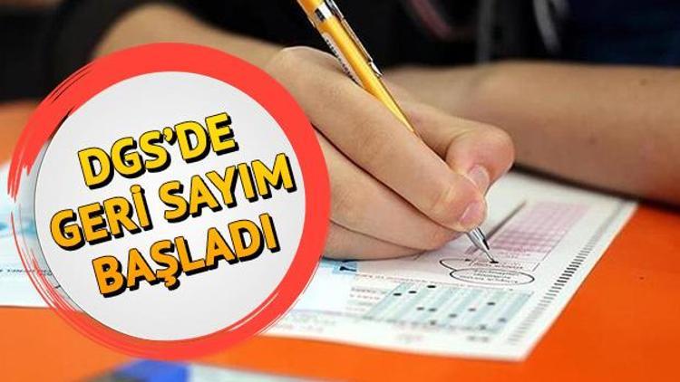 DGS sınav yerleri ne zaman açıklanacak