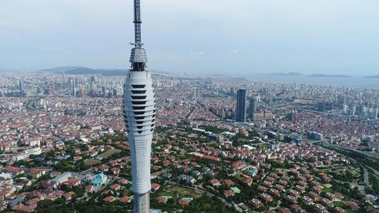 Yüzde 85i tamamlandı Havadan böyle görüntülendi