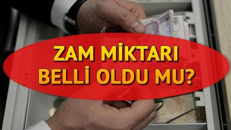 Memurlara ne kadar zam yapılacak Temmuz zammı miktarı belli oldu mu