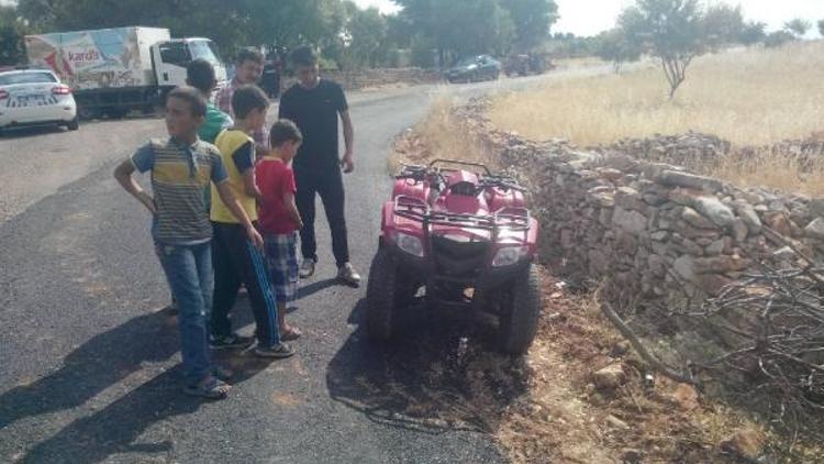Adıyamanda şarampole devrilen ATVdeki 7 kişi yaralandı