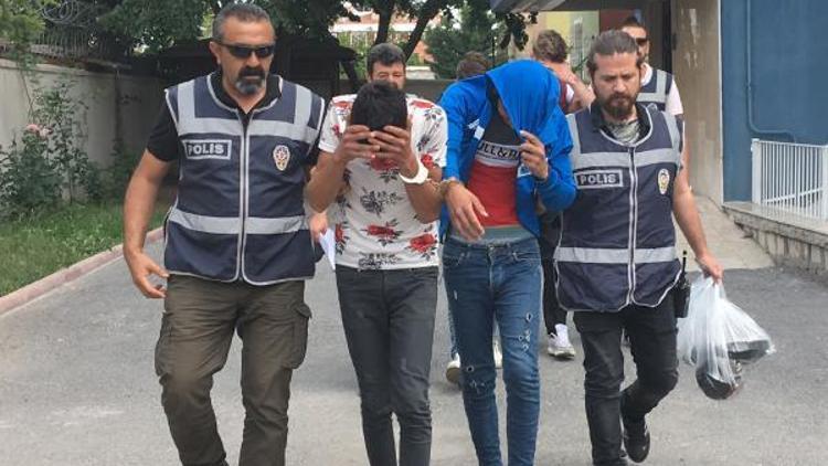 Konyada akü hırsızlığına 4 tutuklama