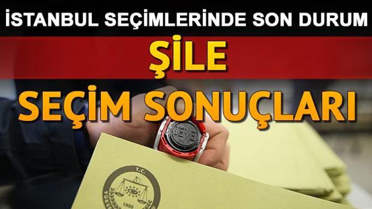 İstanbul seçim sonuçları için son durum: Şile seçim sonuçları ve oy oranları