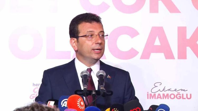 Ekrem İmamoğlu: Yeni başlangıç hayırlı olsun