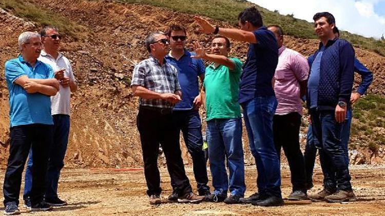 Alaşehir Horzum-Alayaka Barajında inşatının yüzde 25lik kısmı tamamlandı