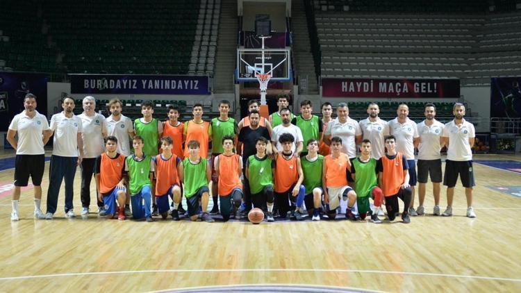 Bursa BŞB basketbol altyapı seçmelerine yoğun ilgi