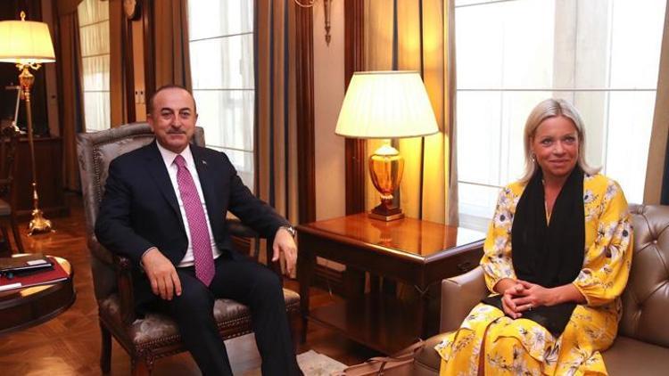 Çavuşoğlu BM Irak Özel Temsilcisi Plasschaert ile görüştü
