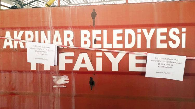 ‘Kadınlara saygısızlık dolayısıyla kapalıyız’