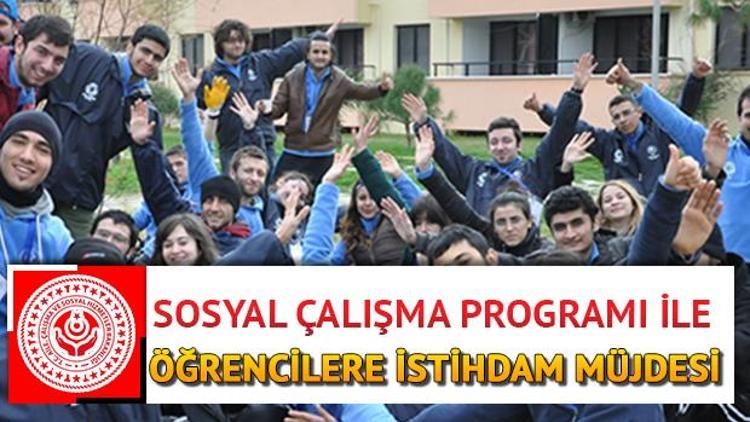 İŞKUR sosyal çalışma programı başvurusu nasıl yapılır Üniversite öğrencileri için iş fırsatı