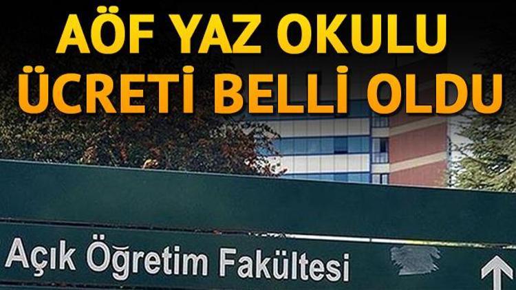 AÖF yaz okulu kayıtları ne zaman bitecek AÖF 3 ders sınavı ne zaman