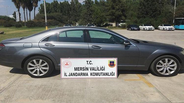 Almanya’dan çalınan lüks araç Mersin’de bulundu