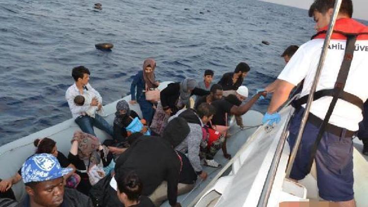 Kuşadasında 37 kaçak göçmen yakalandı
