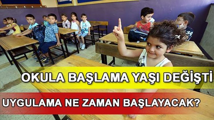 Okula başlama yaşı tasarısı TBMMde kabul edildi Çocuklar ilkokula ne zaman başlayacak