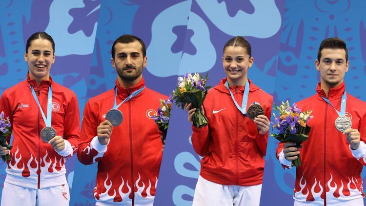 Avrupa Oyunlarında karatede 4 madalya