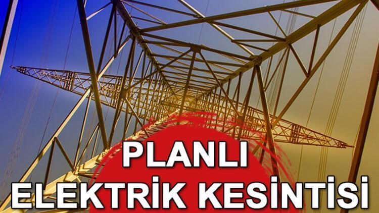 Elektrikler ne zaman gelecek 30 Haziran Pazar günü elektrik kesinti programı