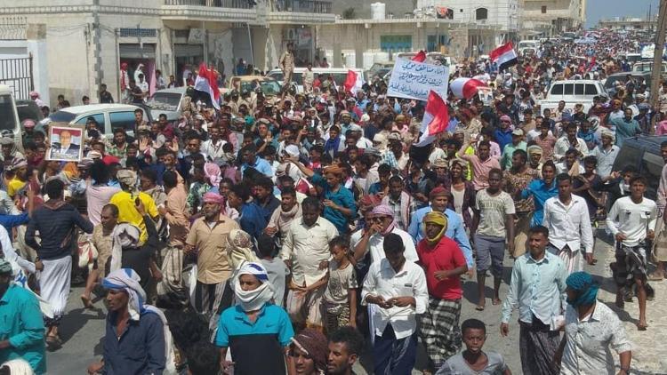 Yemende BAEye protesto