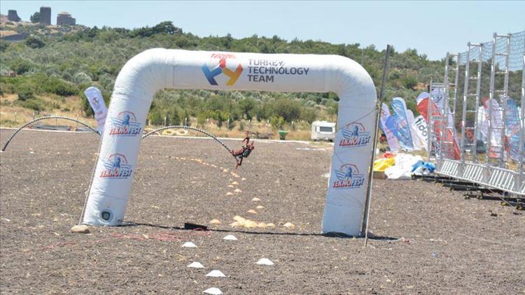 Türkiye Drone Şampiyonası ikinci etabı Ayvacıkta yapıldı