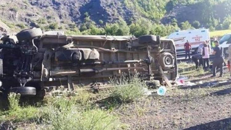 Ordu’da gezi dönüşü kaza: 1 ölü, 7 yaralı