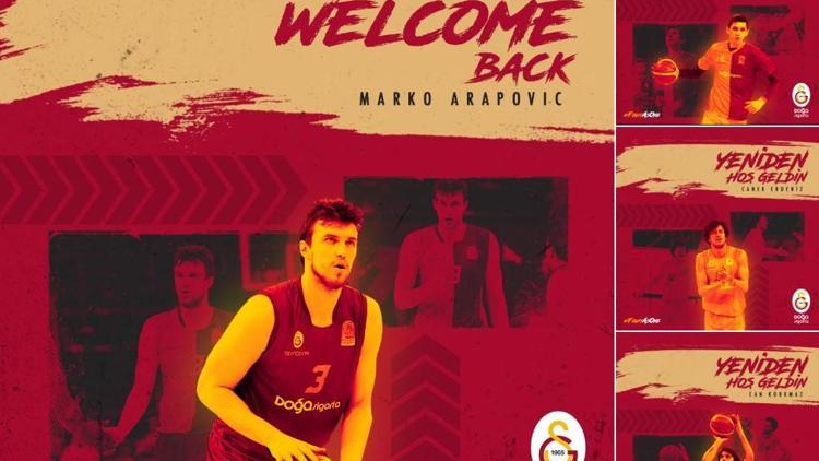 Galatasaray Doğa Sigorta 4 oyuncunun opsiyonunu kullandı