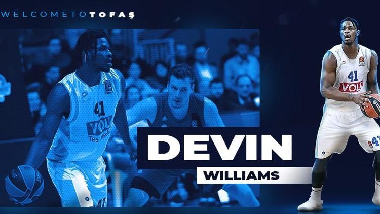 TOFAŞ, Devin Williams ile anlaştı