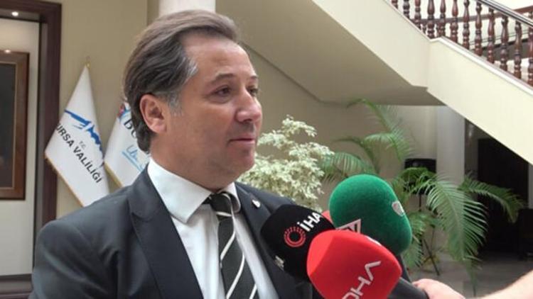 Bursaspor Başkanı Mestan 2 ayrılığı açıkladı