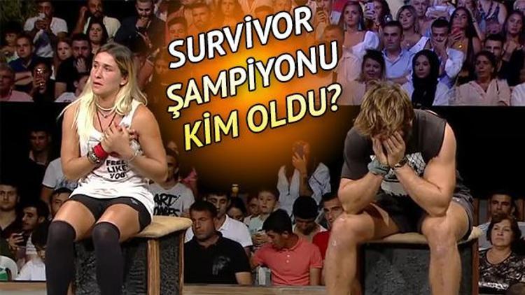 Survivor 2019 şampiyonu kim oldu İşte Survivor Türkiye birincisi