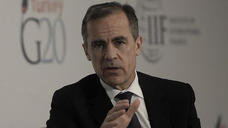 BoE Başkanı Carney: Elbette ki göstergeler endişe verici