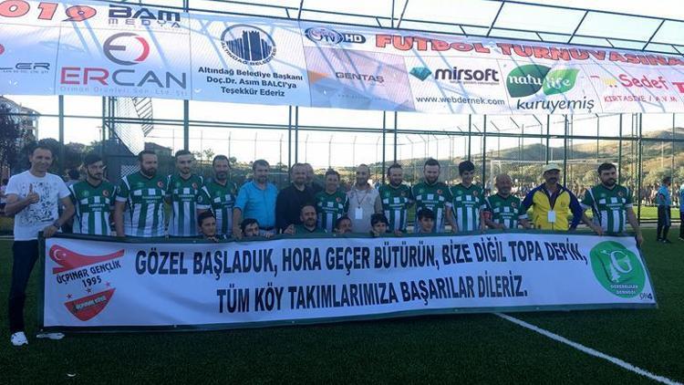 15 temmuz anısına futbol turnuvası başladı