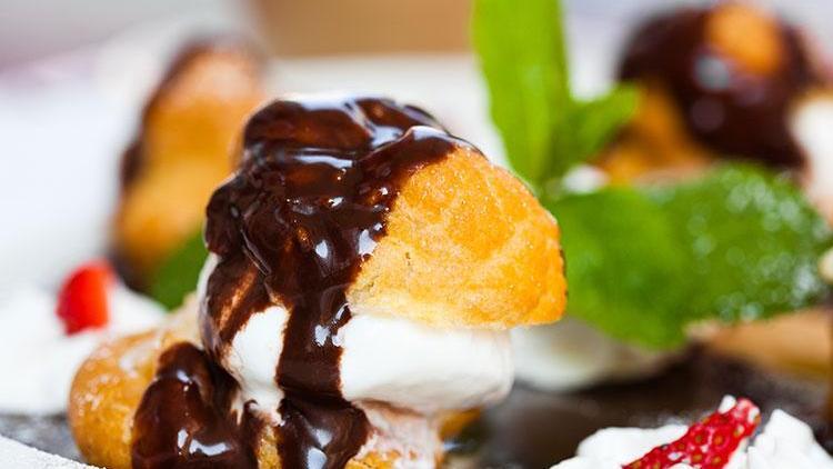 Dondurmalı profiterol tarifi