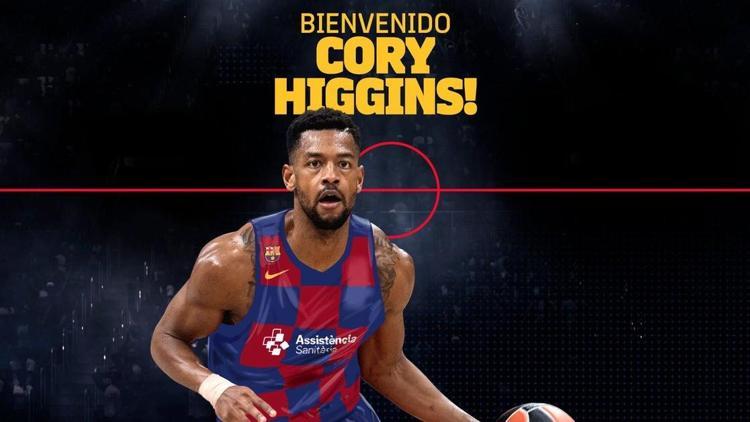 Cory Higgins resmen Barcelonada 3 yıllık sözleşme...