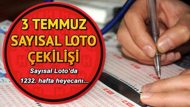 Sayısal Lotoda 4 milyon TL haftaya devretti 3 Temmuz MPİ Sayısal Loto sonuç sorgulama sayfası