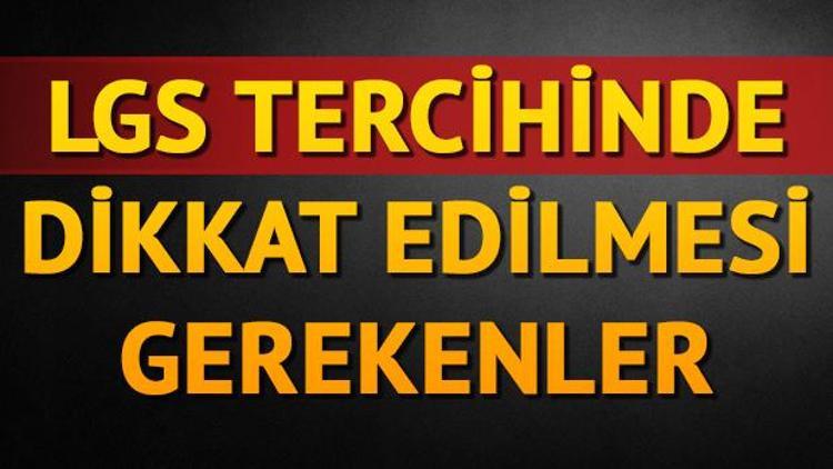 LGS sınav sonuçları sorgulama ekranı E Okul girişi ile LGS tercihleri nasıl yapılır