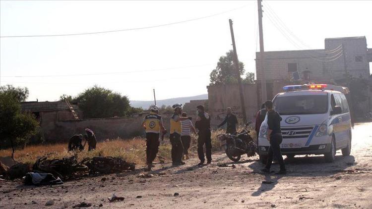 İdlibe hava saldırısı: 4 ölü