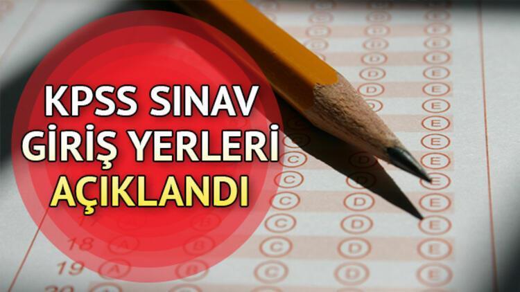 2019 KPSS A Grubu ve Öğretmenlik sınav yerleri açıklandı | KPSS sınav yeri sorgulama ekranı