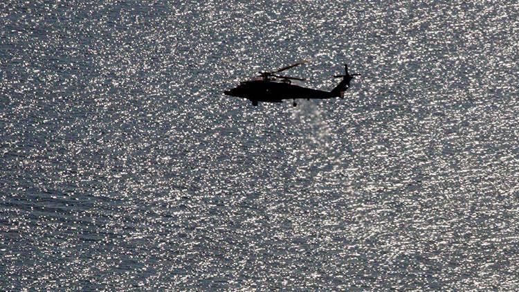 Bahamalar açıklarında helikopter düştü