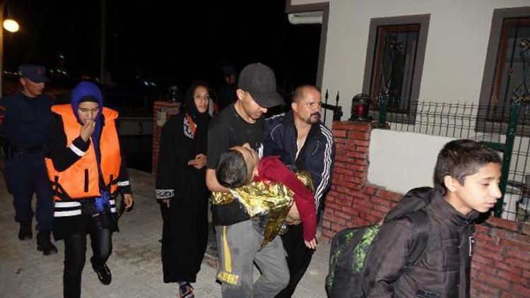 Ayvacıkta 93 kaçak göçmen yakalandı