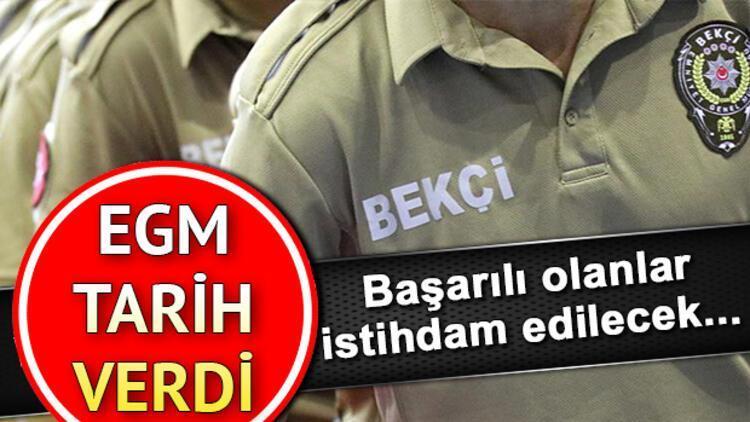 Bekçilik sınav yerleri nasıl öğrenilir Bekçilik sınavı ne zaman