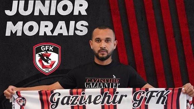 Gazişehir Gaziantep, Brezilyalı Junior Moraisı transfer etti