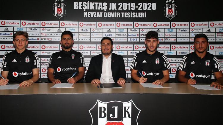 Beşiktaş 4 genç futbolcuyla sözleşme uzattı