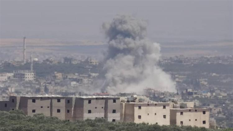 İdlibe hava saldırıları
