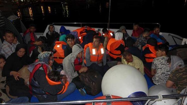 Çanakkalede 41 kaçak göçmen yakalandı