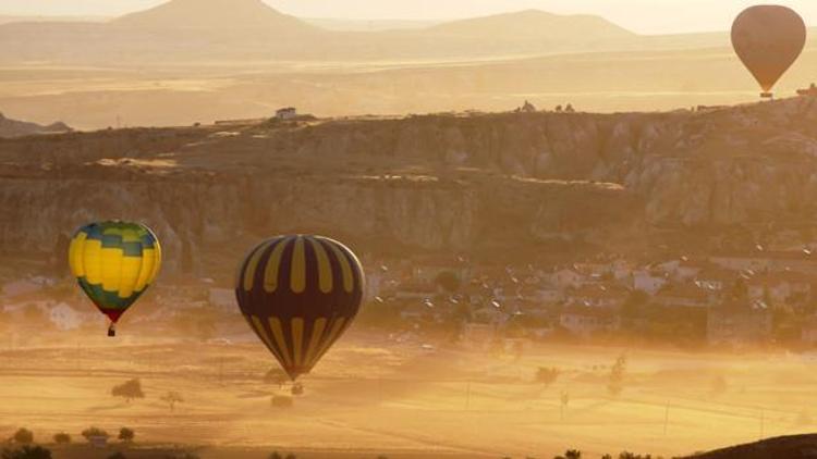 Kapadokyaya 6 ayda havadan 43 milyon avro geldi