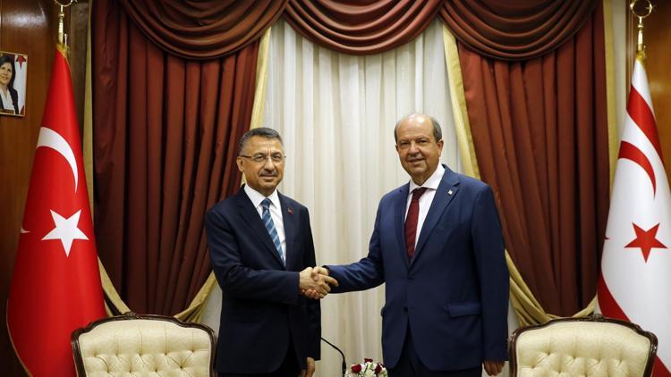 Oktaydan KKTC Başbakanı Tatara ziyaret