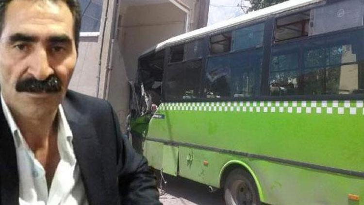 Binaya çarpan otobüsün şoförü 43 gün sonra yaşamını yitirdi