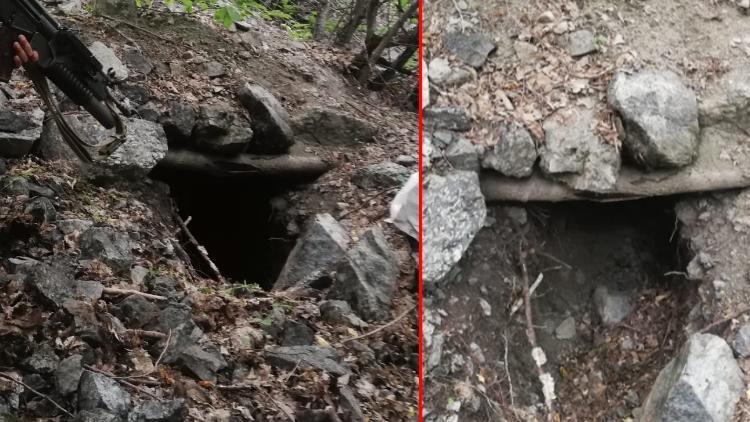 Karsta terör örgütüne ait barınak ve sığınaklar imha edildi