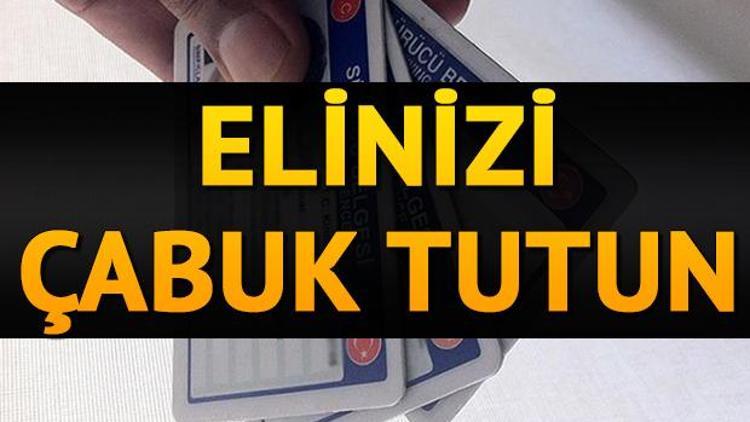 Ehliyet yenileme süresi ne kadar Ehliyet değiştirmede son tarih ne zaman